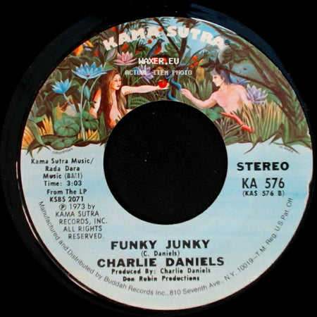 Charlie Daniels - Uneasy Rider / Funky Junky side B