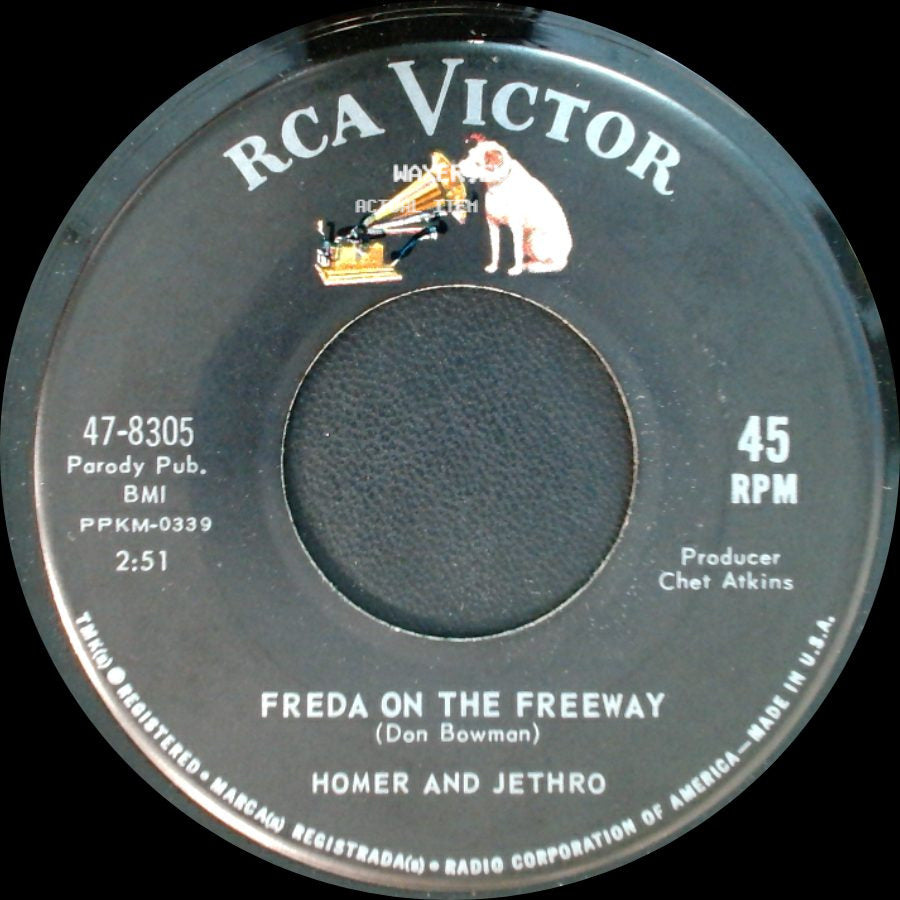 Joe Bean / Homer And Jethro - Do Not Divulge The Ending / Freda On The Freeway side B