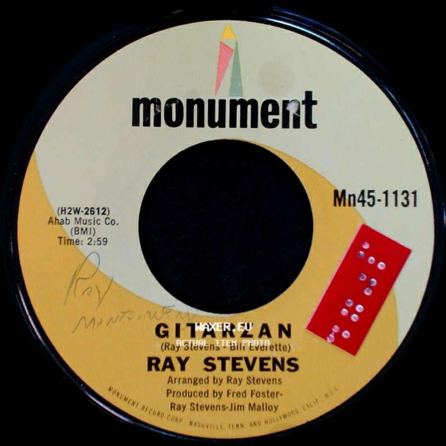 Ray Stevens - Gitarzan / Bagpipes - That's My Bag side A