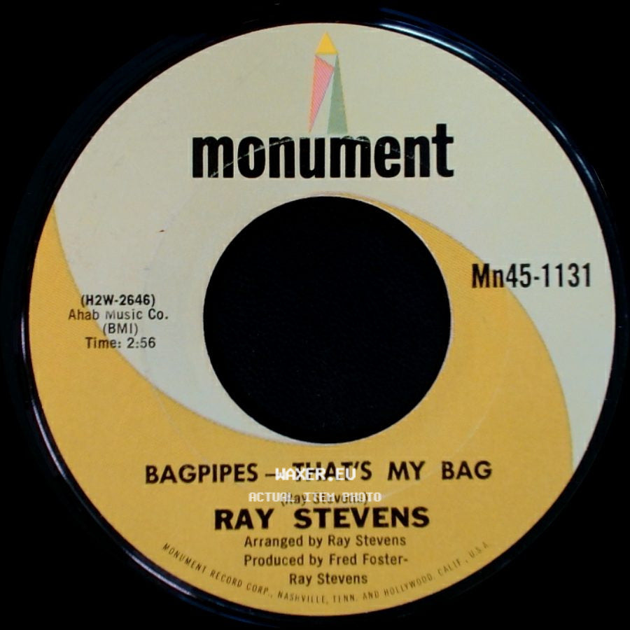 Ray Stevens - Gitarzan / Bagpipes - That's My Bag side B