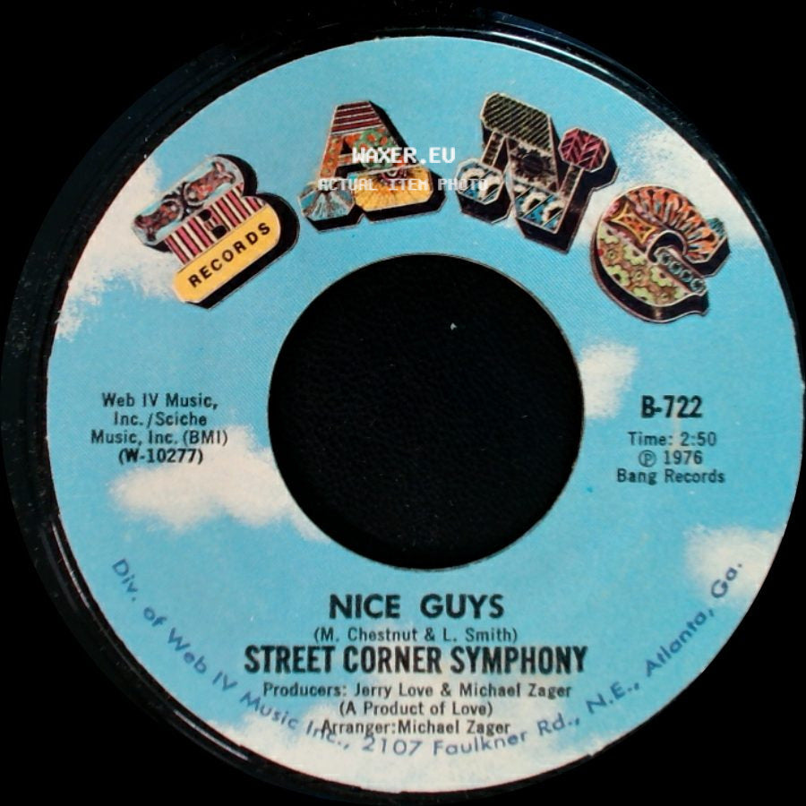 Street Corner Symphony - Wish That Love Was Magic / Nice Guys side B