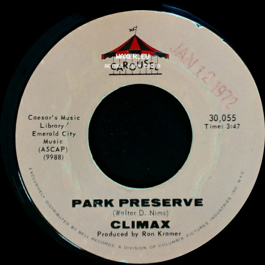 Climax - Precious And Few / Park Preserve side B