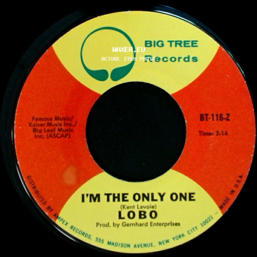 Lobo - She Didn't Do Magic / I'm The Only One side B