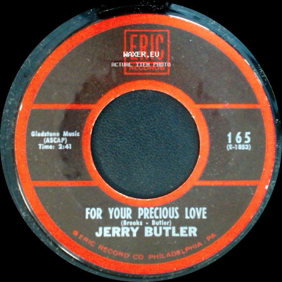 Jerry Butler - Whatever You Want / For Your Precious Love side B