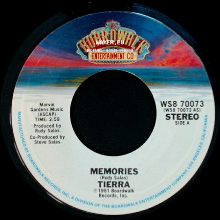 Tierra - Memories / Time To Dance side A