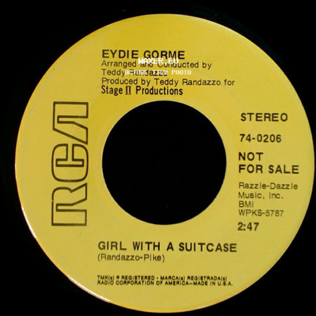 Eydie Gorme - Girl With A Suitcase / Runaway side A
