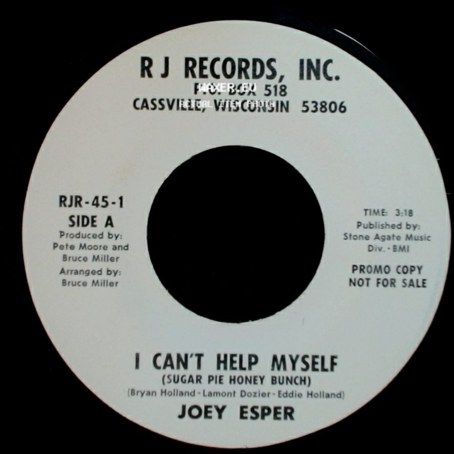 Joey Esper - I Can't Help Myself (Sugar Pie Honey Bunch) / Lovin' Eyes side A