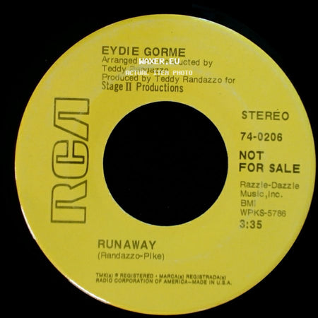 Eydie Gorme - Girl With A Suitcase / Runaway side B