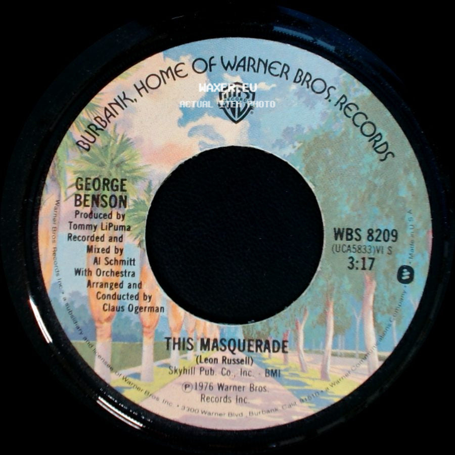 George Benson - Lady / This Masquerade side B