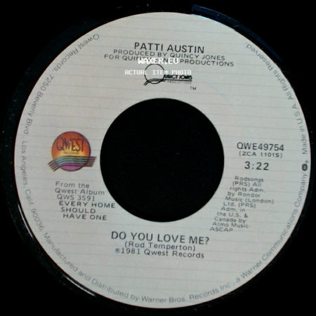 Patti Austin - Do You Love Me? / Solero side A