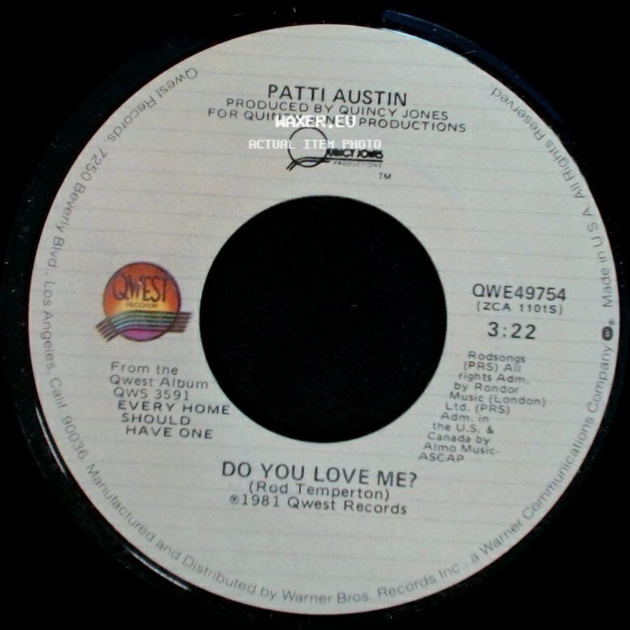 Patti Austin - Do You Love Me? / Solero side A