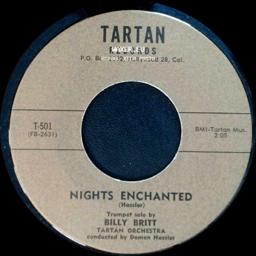 Billy Britt / Tartan Orchestra / Billy Britt - Nights Enchanted / Monaco side A