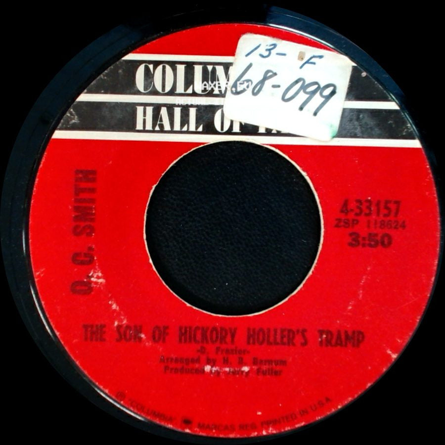 O. C. Smith - Honey (I Miss You) / The Son Of Hickory Holler's Tramp side B