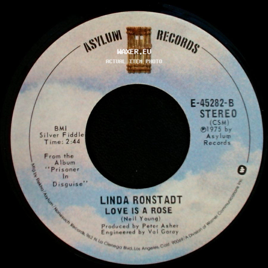 Linda Ronstadt - Love Is A Rose / Heat Wave side A