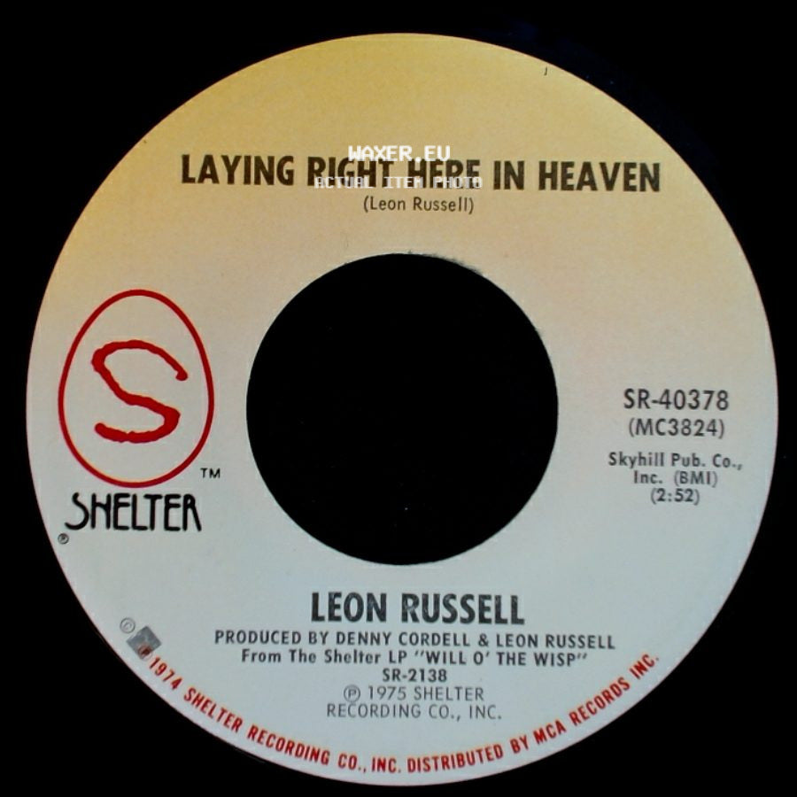Leon Russell - Laying Right Here In Heaven / Lady Blue side A
