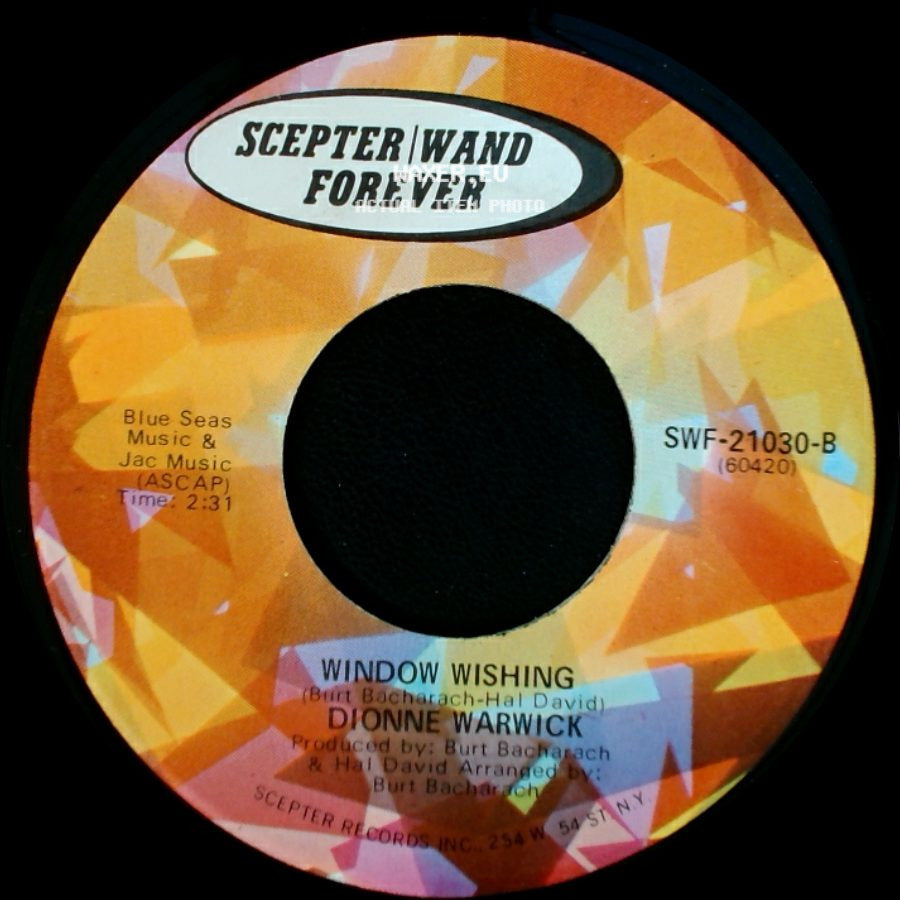 Dionne Warwick - Window Wishing / Alfie side A