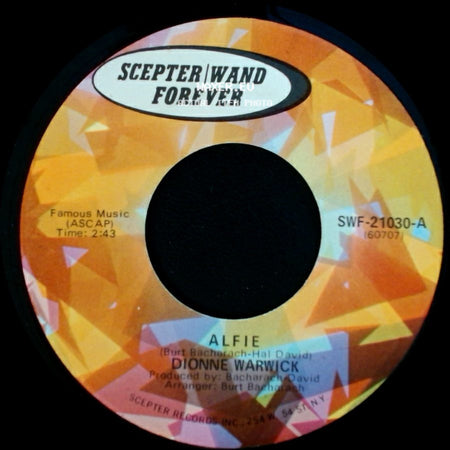 Dionne Warwick - Window Wishing / Alfie side B