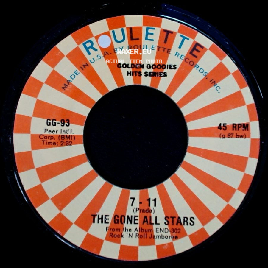 The Royaltones / The Gone All Stars - Flamingo Express / 7 - 11 side B