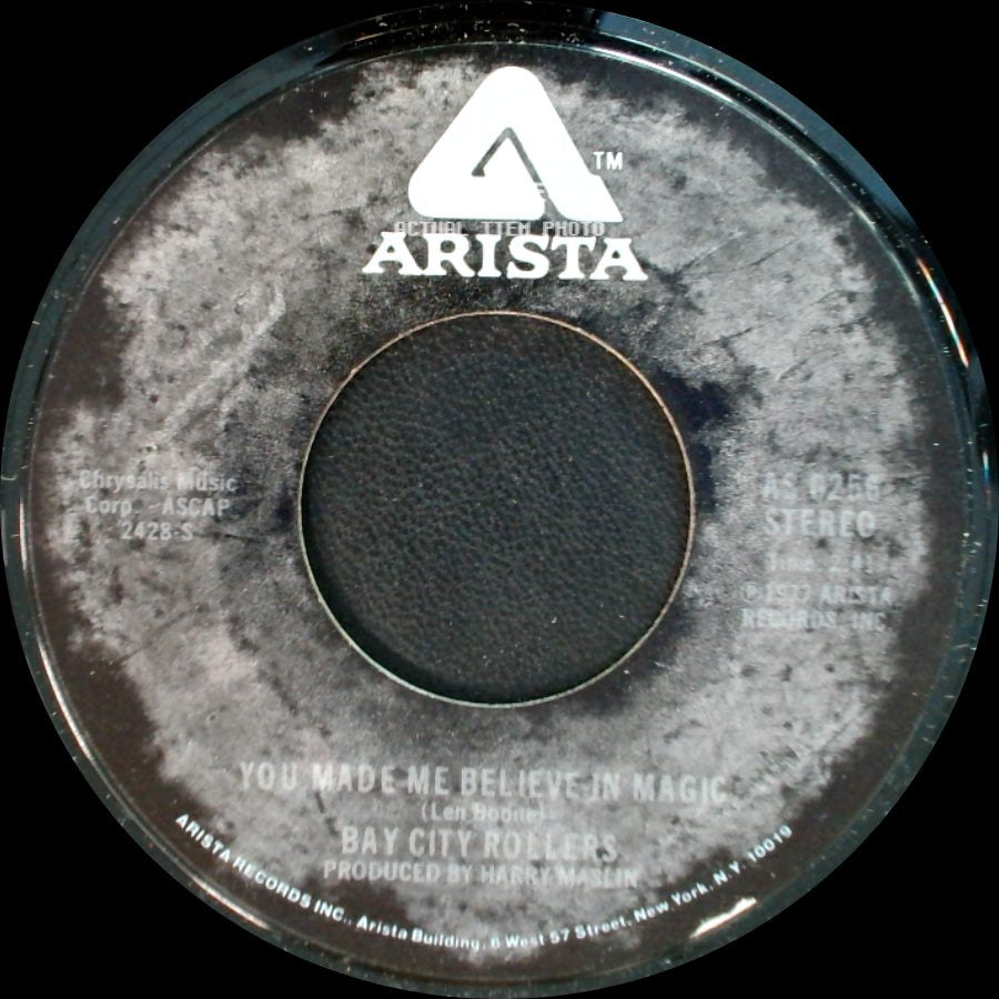 Bay City Rollers - Dance Dance Dance / You Made Me Believe In Magic side B