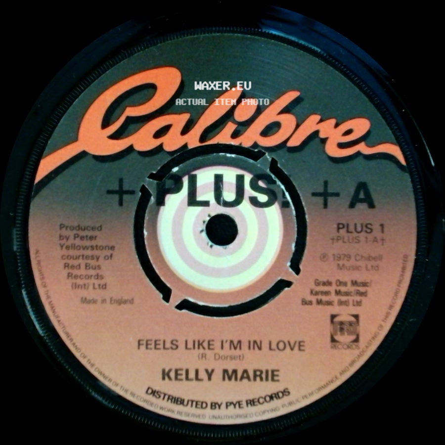 Kelly Marie - I Can't Get Enough / Feels Like I'm In Love side B