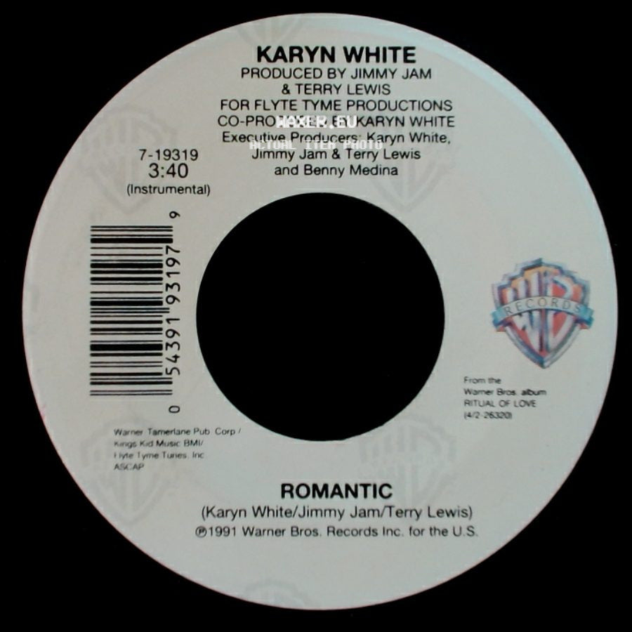 Karyn White - Romantic / Romantic side B