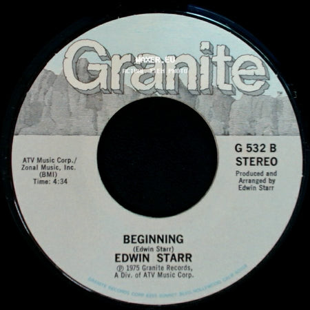 Edwin Starr - Abyssinia Jones / Beginning side B