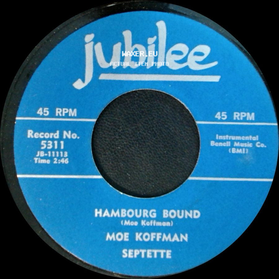 Moe Koffman Septette / Moe Koffman Quartette - Hambourg Bound / The Swingin' Shepherd Blues side A