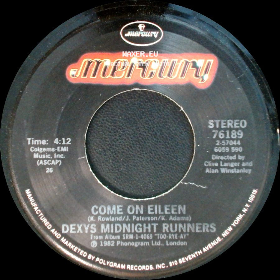 Dexys Midnight Runners - Let's Make This Precious / Come On Eileen side B