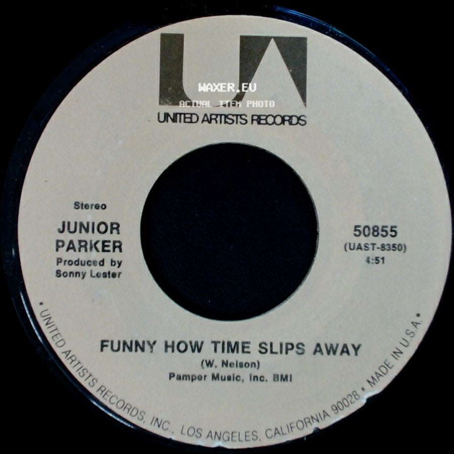 Junior Parker - Funny How Time Slips Away / No-One Knows (What Goes On When The Door Is Closed) side A