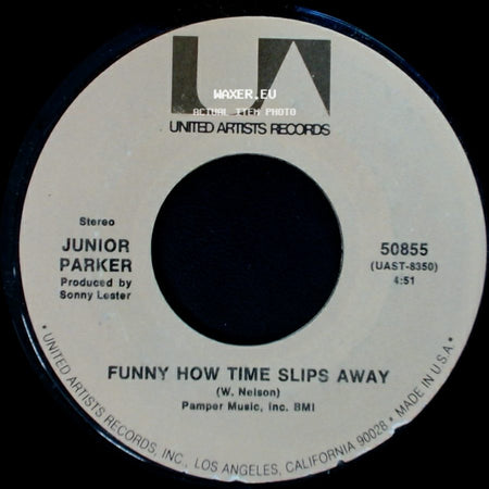 Junior Parker - Funny How Time Slips Away / No-One Knows (What Goes On When The Door Is Closed) side A