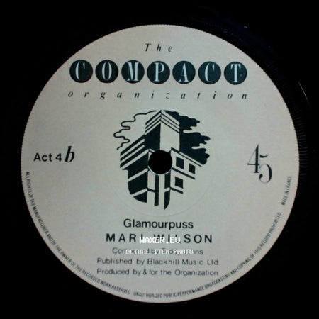 Mari Wilson - Beat The Beat / Glamourpuss side B