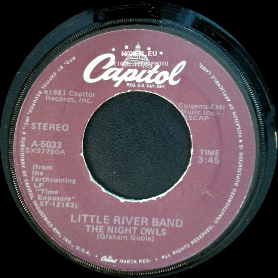 Little River Band - Suicide Boulevard / The Night Owls side B