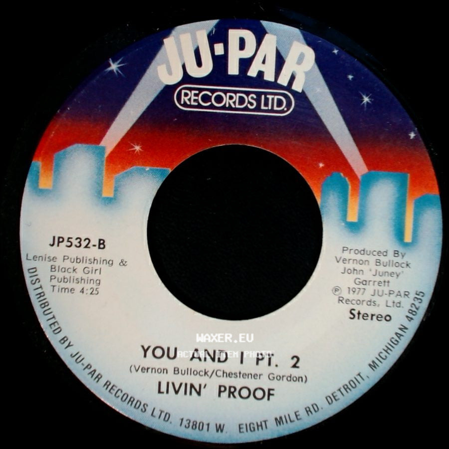 Livin' Proof - You And I Pt. 1 / You And I Pt. 2 side B