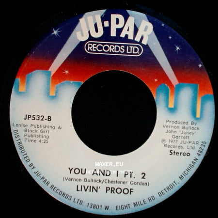 Livin' Proof - You And I Pt. 1 / You And I Pt. 2 side B