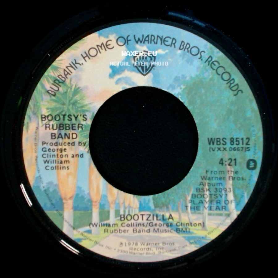Bootsy's Rubber Band - Bootzilla / Vanish In Our Sleep side A