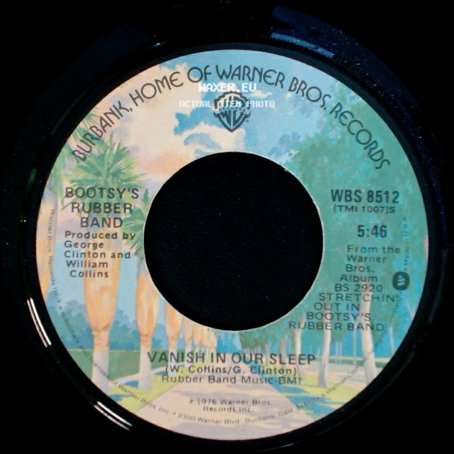 Bootsy's Rubber Band - Bootzilla / Vanish In Our Sleep side B