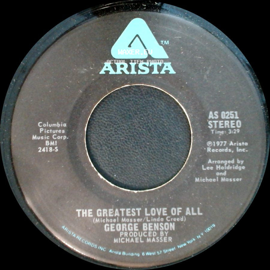George Benson / Michael Masser - The Greatest Love Of All / Ali's Theme side A