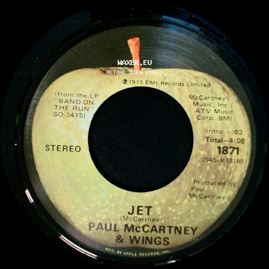 Paul Mccartney & Wings - Jet / Mamunia side A