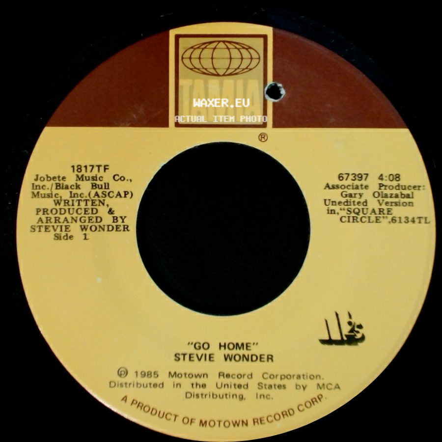 Stevie Wonder - Go Home / Go Home (Instrumental) side A