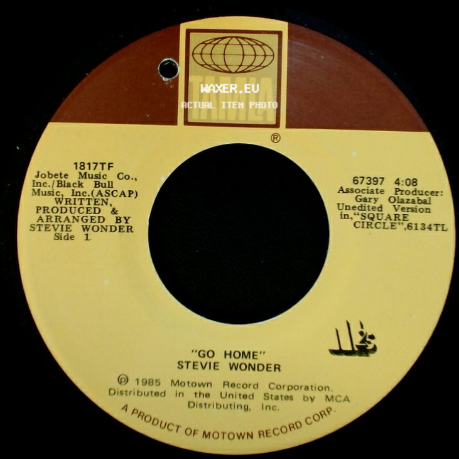 Stevie Wonder - Go Home / Go Home (Instrumental) side A