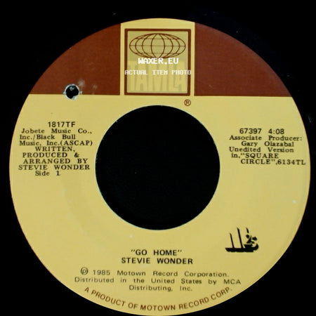 Stevie Wonder - Go Home / Go Home (Instrumental) side A