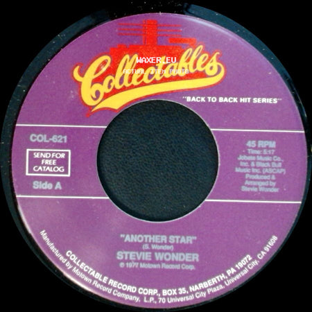 Stevie Wonder - Another Star / As side A