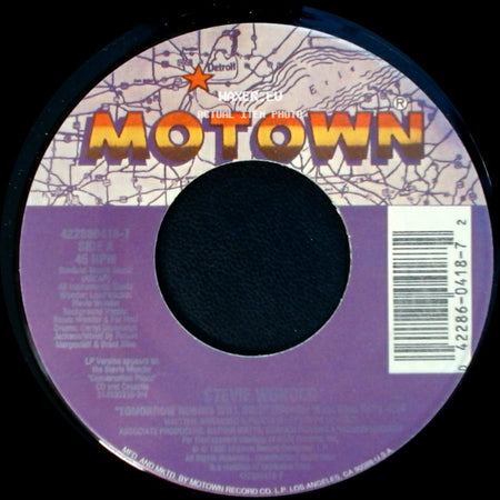 Stevie Wonder - Unknown Title A / For Your Love (Single Version) side A