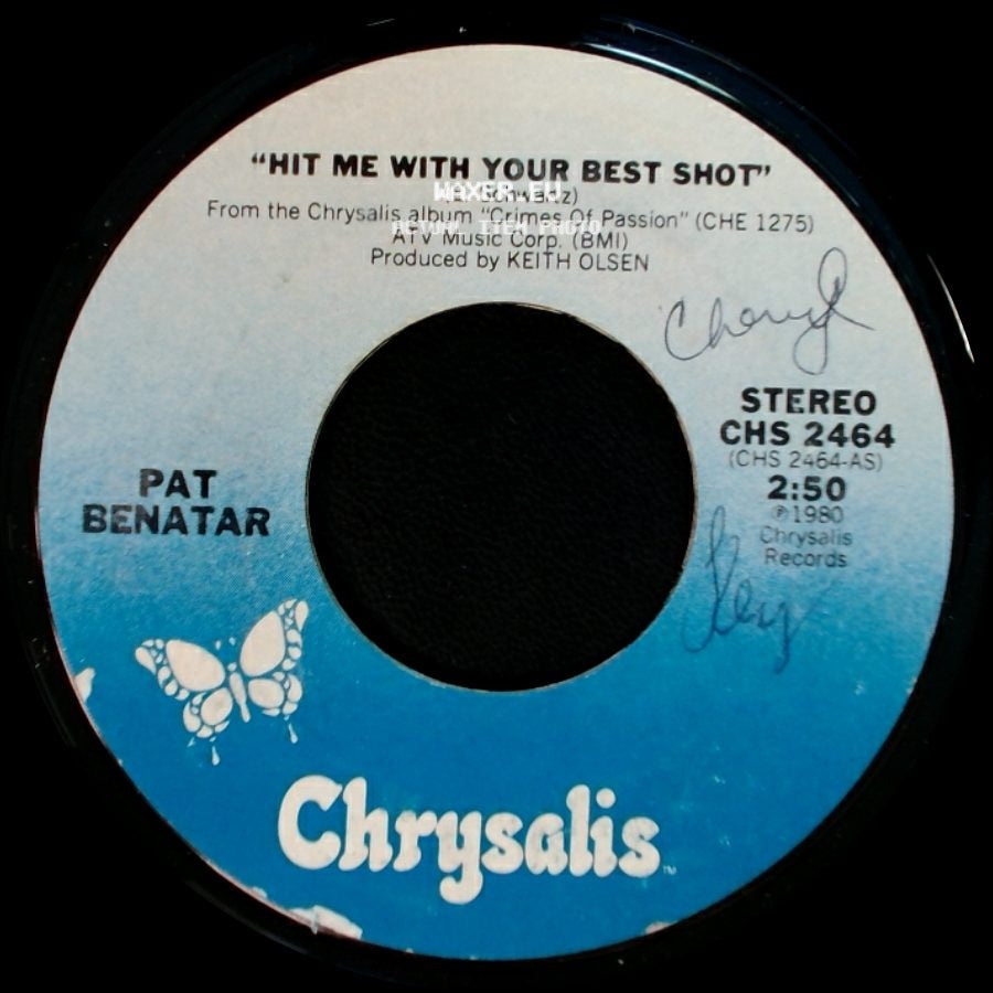 Pat Benatar - Hit Me With Your Best Shot / Prisoner Of Love side A