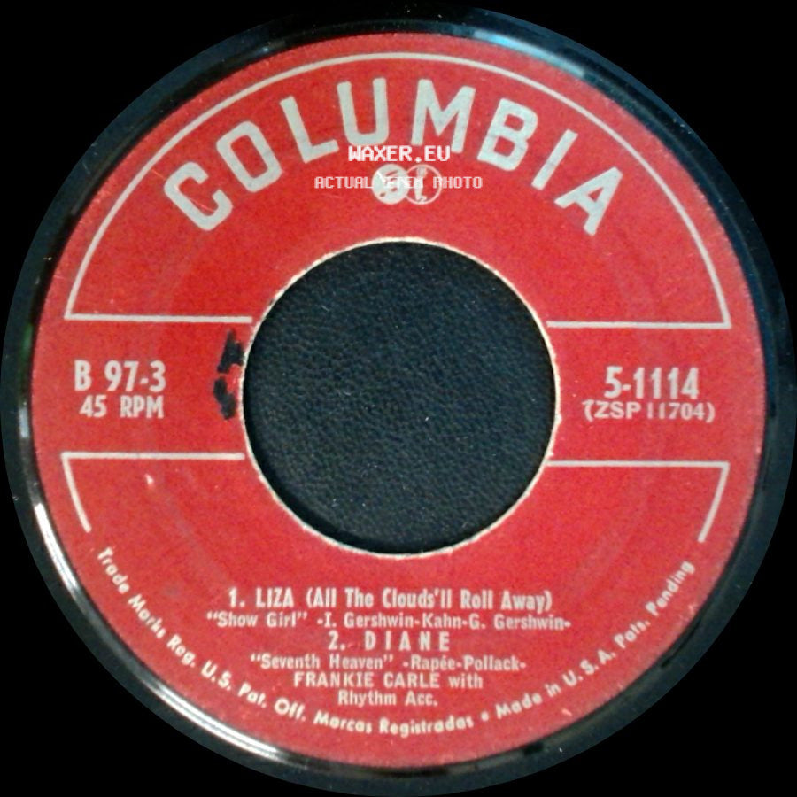 Frankie Carle - Margie / Louise / Liza / Diane side B