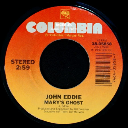 John Eddie - Jungle Boy / Mary's Ghost side B