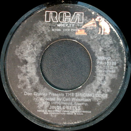 Don Charles Presents The Singing Dogs / The Singing Dogs - Oh! Susanna / Jingle Bells side B