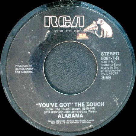 Alabama - True, True Housewife / "You've Got" The Touch side B