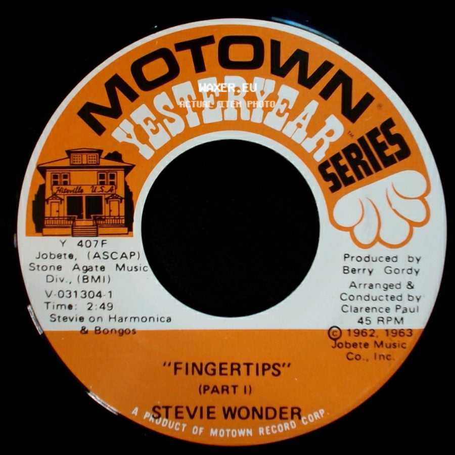 Stevie Wonder - Fingertips (Part 2) / Fingertips (Part I) side B