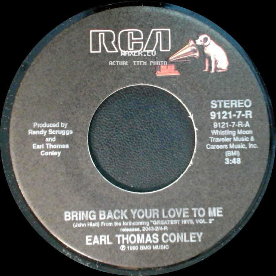 Earl Thomas Conley - Chance Of Lovin' You / Bring Back Your Love To Me side B